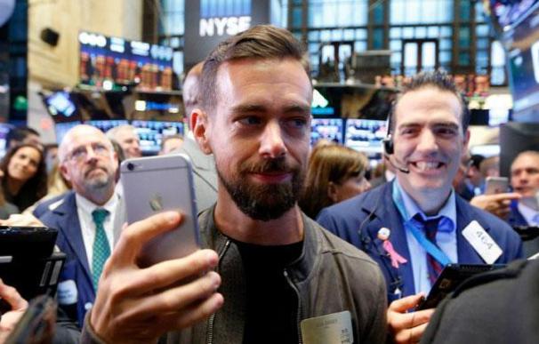 El CEO de Twitter, Jack Dorsey, en Wall Street.