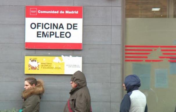 Fotografía de una oficina de empleo de Madrid. Miles de trabajadores se han ido al paro por un ERTE.