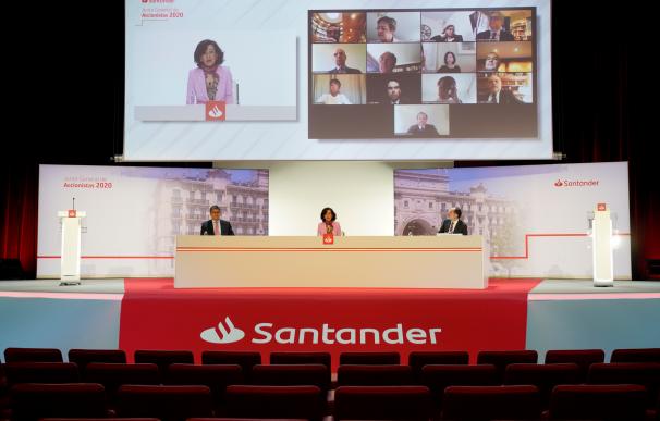 Junta de accionistas de Banco Santander 2020.