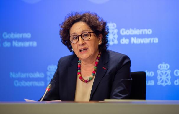 La consejera de Derechos Sociales, Mari Carmen Maeztu
