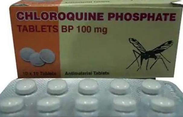 Fotografía del fosfasto de cloroquina, el fármaco que es efectivo contra el coronavirus.