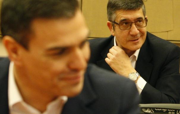Pedro Sánchez anuncia un acuerdo con Ciudadanos para que Patxi López sea el presidente del Congreso