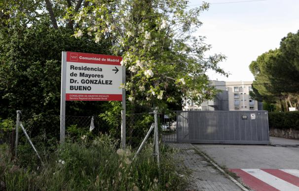 Residencia pública Doctor González Bueno en Madrid el 24 de abril de 2020, durante la pandemia del coronavirus.
