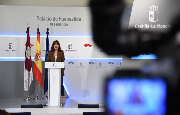 Rueda de prensa de la portavoz del Gobierno regional, Blanca Fernández.