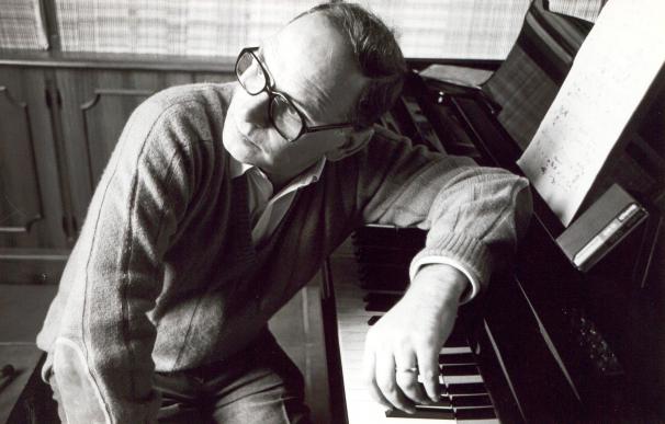El compositor Ennio Morricone