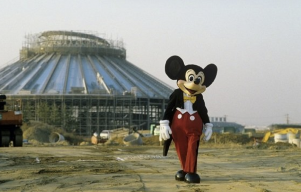 Disneyland en construcción