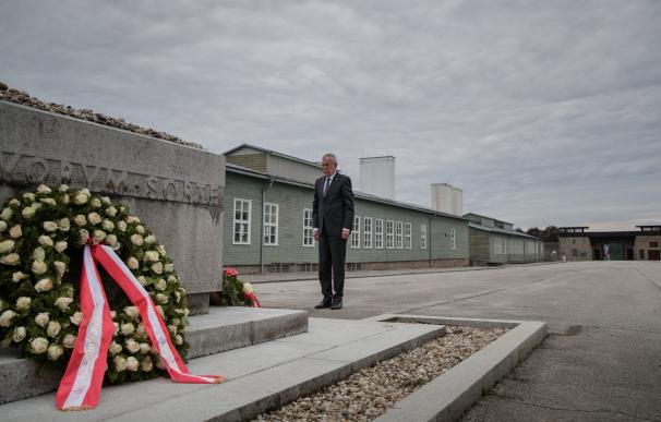 Acto en Austria en memoria de la liberacióin del campo de concentraciíon de Mauthausen