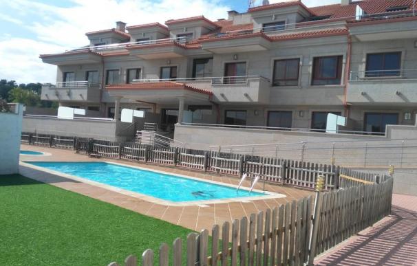 Un piso con piscina a la venta en Portonovo (Sanxenxo).