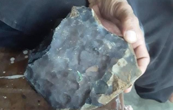El meteorito que convirtió en millonario a Josua Hutagalung.