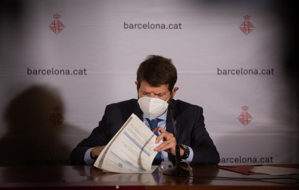 El teniente de alcalde de seguridad del Ayuntamiento de Barcelona, Albert Batlle.