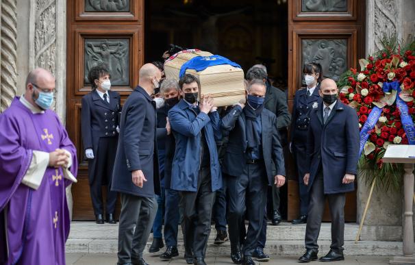 Funeral del exfutbolista italiano Paolo Rossi