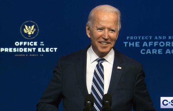 El presidente electo de Estados Unidos Joe Biden.