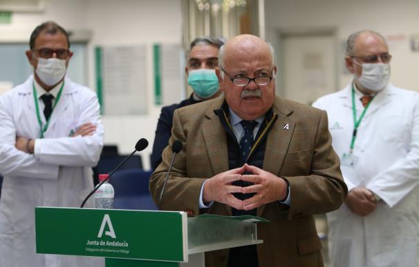 Jesus Aguirre, consejero de salud de la junta de Andalucía