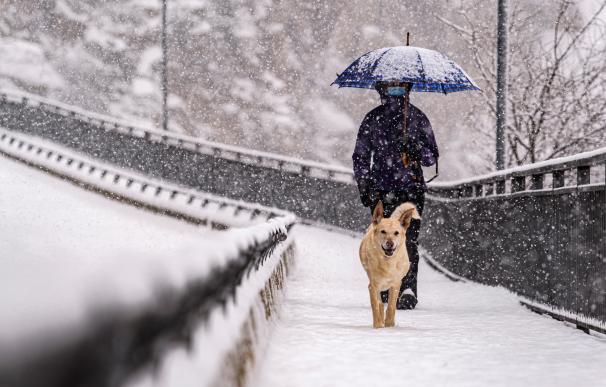 Alerta por el temporal de nieve y frío en Toledo