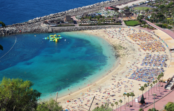 Las playas de Gran Canaria son espectaculares.