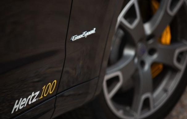 Detalle del faldón del Maserati Levante de Hertz pos su 100 aniversario (Foto de ARCHIVO) 20/9/2018