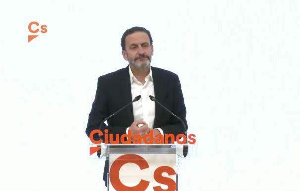 El portavoz adjunto de Ciudadanos en el Congreso de los Diputados, Edmundo Bal, CAPTURA CIUDADANOS 14/3/2021