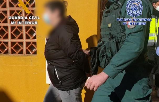 Despliegue policial en una operación contra el narcotráfico en el Campo de Gibraltar en una imagen de archivo