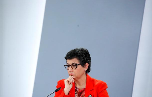 Las ministra de Asuntos Exteriores, Arancha González Laya