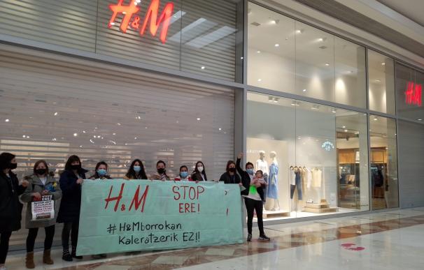 Concentración de trabajadoras de H&M