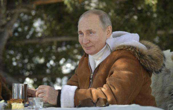 Vladimir Putin, presidente de Rusia, en Siberia ALEXEI DRUZHININ / KREMLIN POOL / ZUMA PRESS / CONTA (Foto de ARCHIVO) 21/3/2021 ONLY FOR USE IN SPAIN