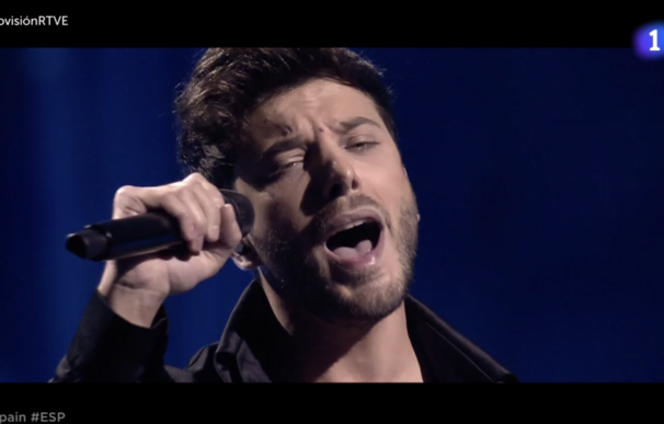 Blas Cantó en 'Eurovisión 2021'