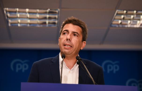 El presidente de la Diputación de Alicante, Carlos Mazón JORGE GIL/EUROPA PRESS 7/5/2021