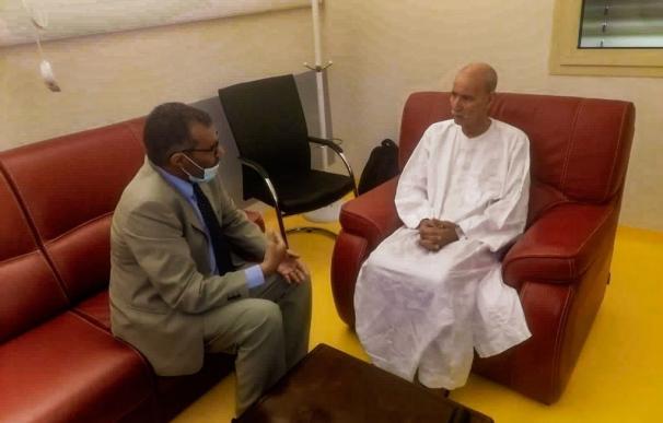 Brahim Ghali recibe al primer ministro saharaui, Bucharaya Beyun SAHARA PRESS SERVICE 9/6/2021