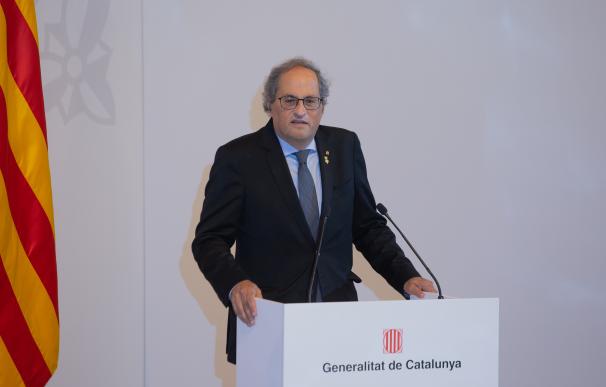 El expresidente de la Generalitat, Quim Torra
