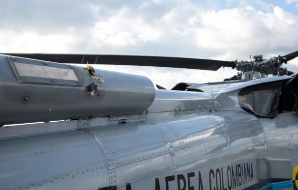 El presidente de Colombia escapa ileso de un ataque contra su helicóptero