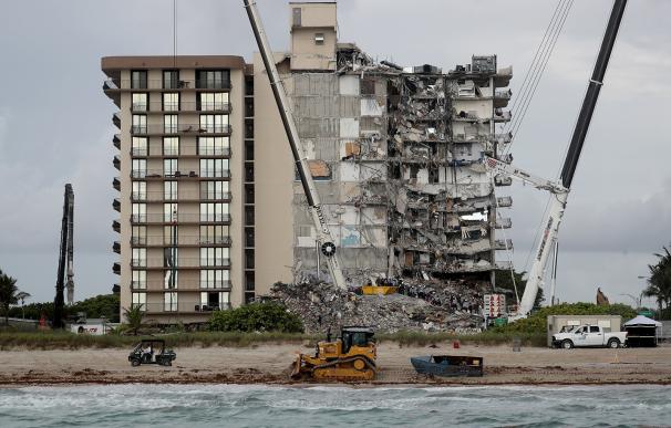 Derrumbe del edificio de viviendas en Miami.