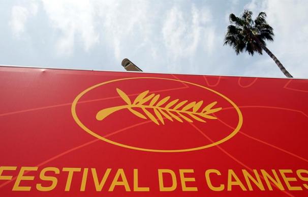 Pancarta del festival de Cannes.