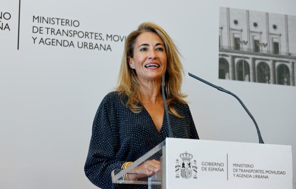 La nueva ministra de Transporte, Movilidad y Agenda Urbana, Raquel Sánchez