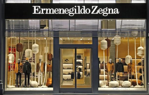 Escaparate de una de las 500 tiendas de Ermenegildo Zegna.