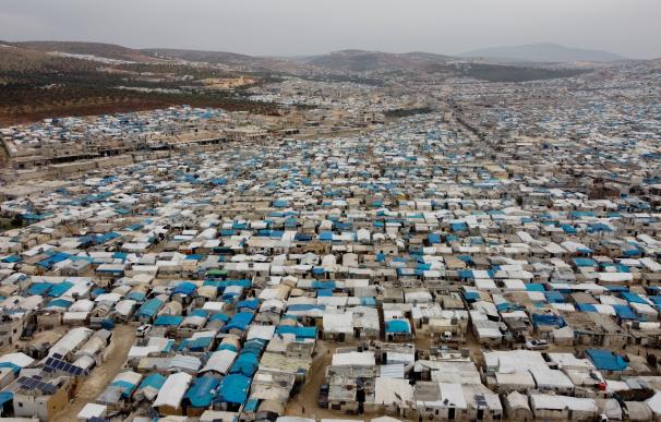 Campos de desplazados de Al Karama, en el noroeste de Siria