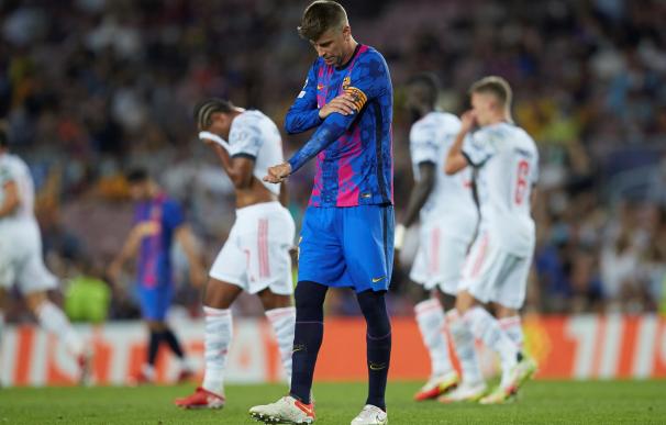 El defensa del FC Barcelona Gerard Piqué