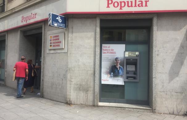 Banco Popular, sucursal bancaria, cajero