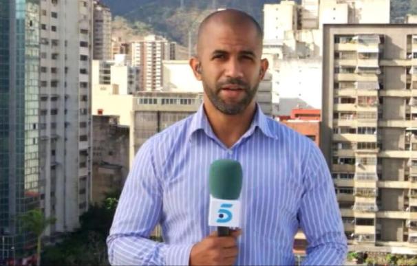 Ángel Rafael Cerdeño, corresponsal de Mediaset en Venezuela