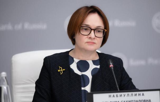 Elvira Nabiullina, gobernadora del Banco Central de Rusia. (Foto de ARCHIVO) 16/6/2017
