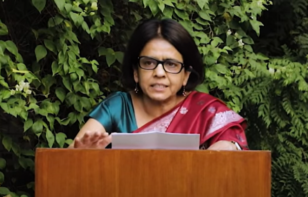 Sunita Narain (CEO del Centro de Ciencia y Medio Ambiente de India)