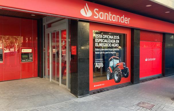 Oficina agro de Banco Santander. BANCO SANTANDER (Foto de ARCHIVO) 1/1/1970