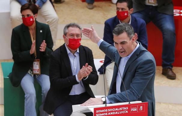 Pedro Sánchez en el 14º Congreso del PSOE de Andalucía