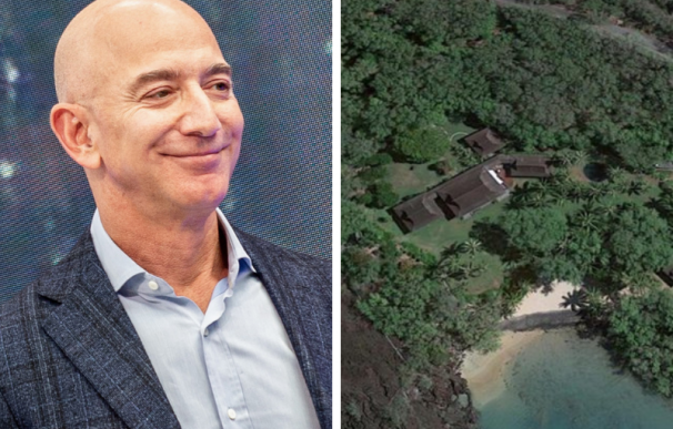 La mansión que Jeff Bezos ha comprado en Hawái.