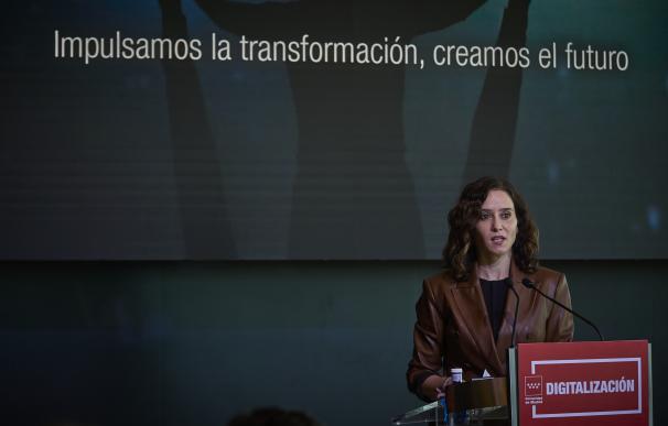 Isabel Díaz Ayuso Consejo Asesor para la Transformación Digital de la región