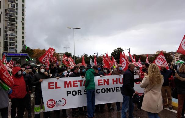 Manifestación Algeciras Trabajadores del Metal