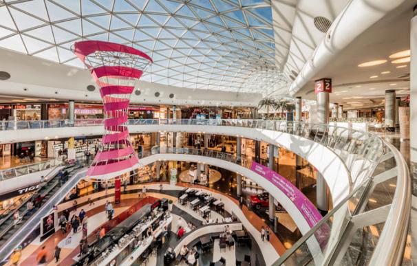 Una imagen del interior del Centro Comercial Marineda City, el segundo más grande de España.