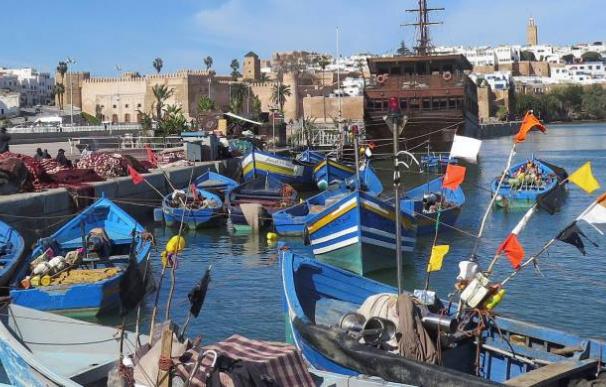 Barcos de pesca en Marruecos