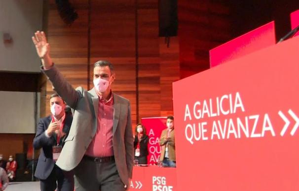El presidente del Gobierno, Pedro Sánchez, interviene en la calusra del XIV Congreso del PSdG- PSOE
EUROPA PRESS
08/12/2021