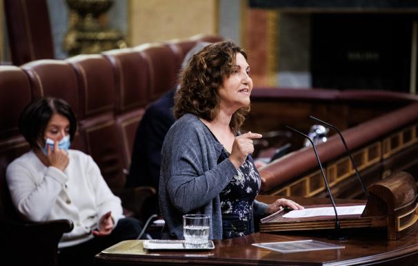 Pilar Garrido diputada de Unidas Podemos Congreso