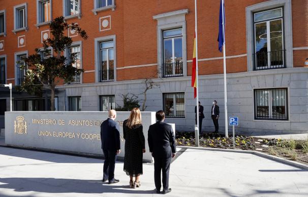 Inauguración de la nueva sede del Ministerio de Exteriores.